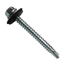 TORNILLO HEX P/BROCA C/GOLILLA ZINC 12 X 1 1/2