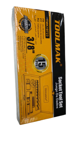 SET DE DADOS 15PCS 3/8