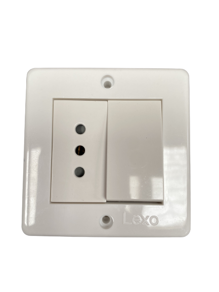 INTERRUPTOR SP 9/12 + HEMBRA 10 A BLANCO